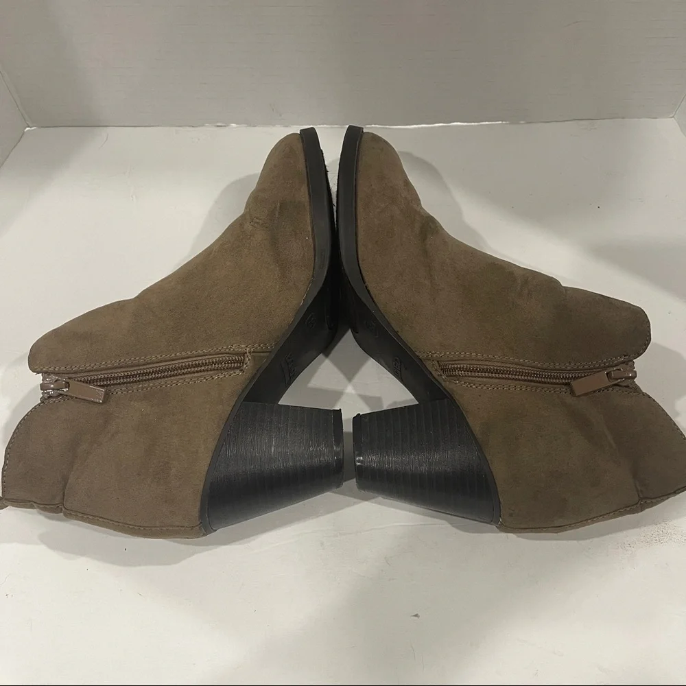 Bongo Tan Ankle Women’s Boots Size 8 - Picture 11 of 13
